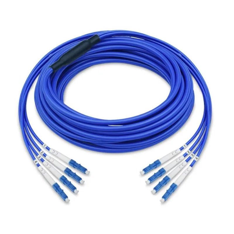 Quad LCUPC-LCUPC Rodent-Rodent-Dielictrie Patch Cords